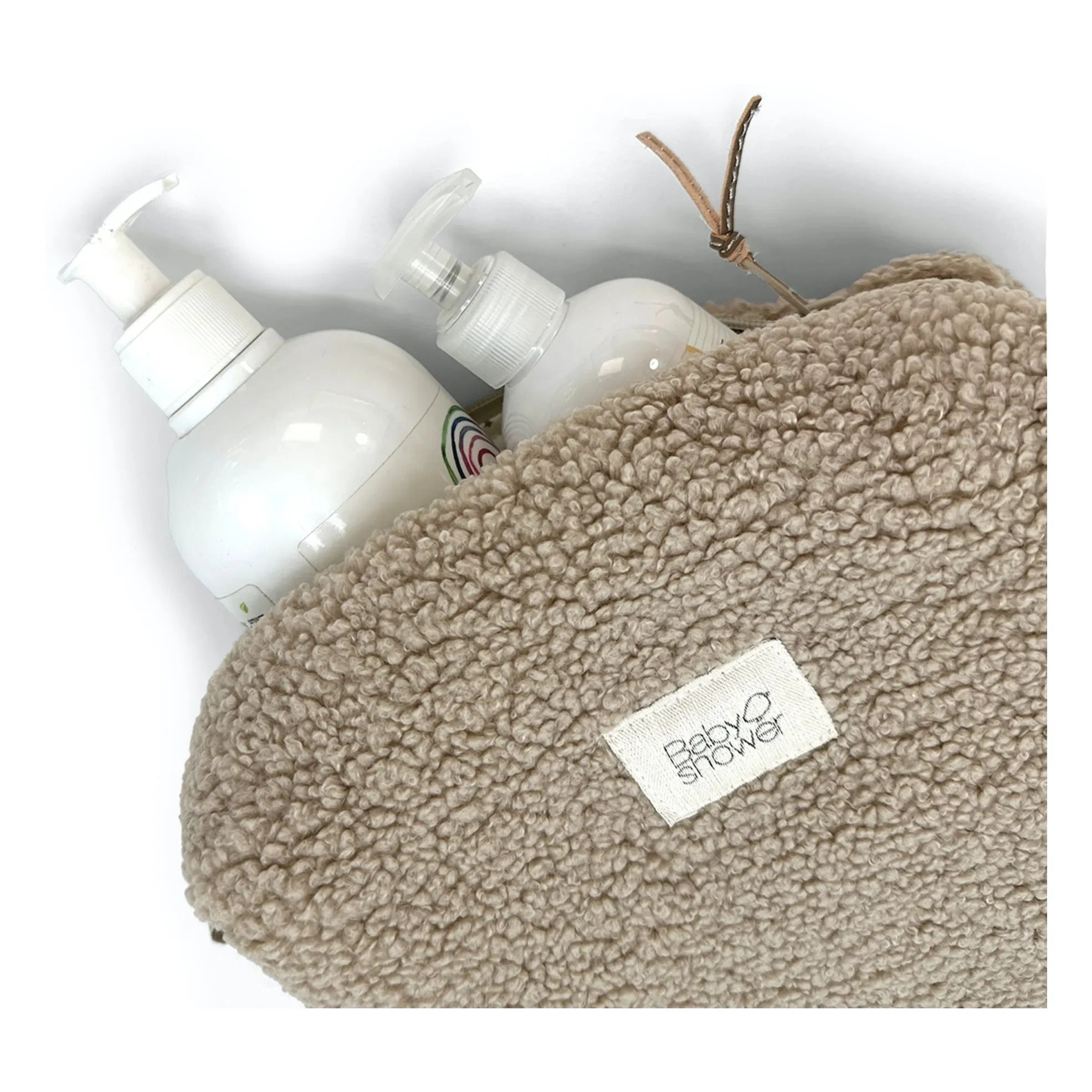 Bolsa de aseo Baby Shower - Camila | Latte