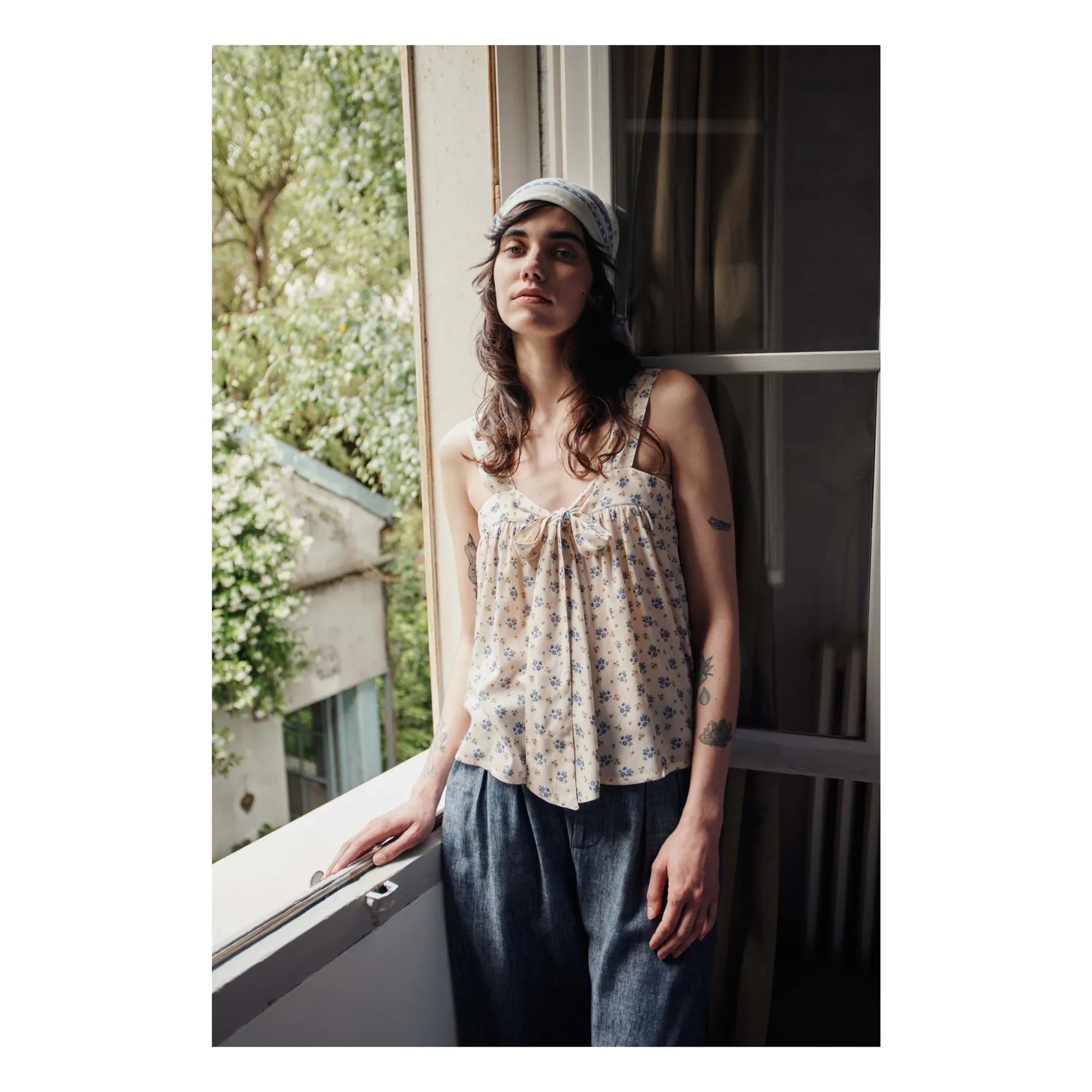 Emile et Ida - Top cruzado | Crudo