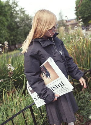 Töastie - Chaleco impermeable acolchado de fibra reciclada | Negro