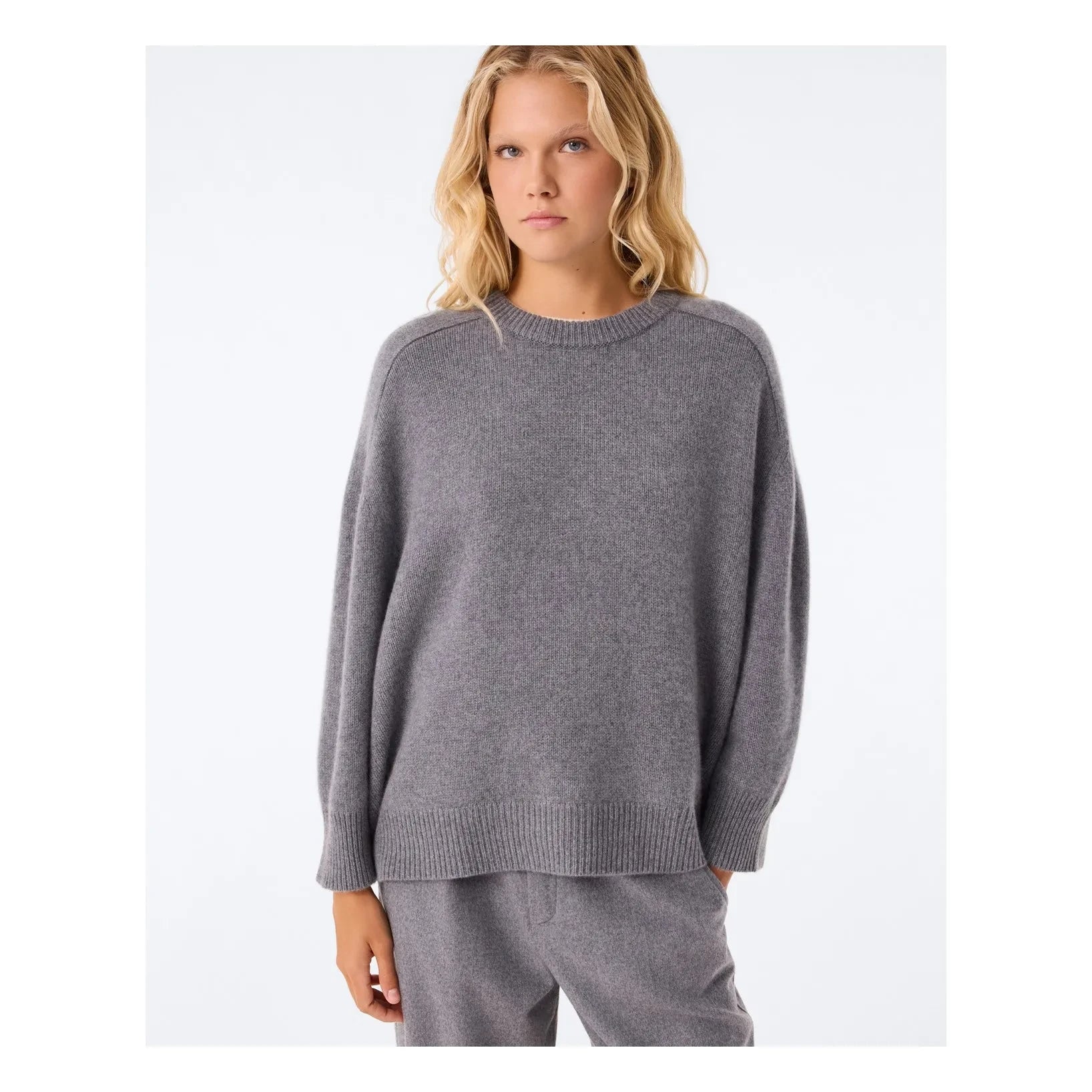 Kujten - Jersey de cachemir Diane | Gris