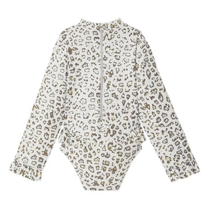 Lison Paris - Traje de baño con protección UV Savanna Leopard | Crudo