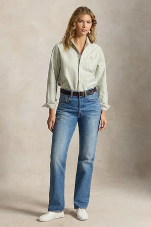 Camisa Oxford de algodón Polo Ralph Lauren para mujer
