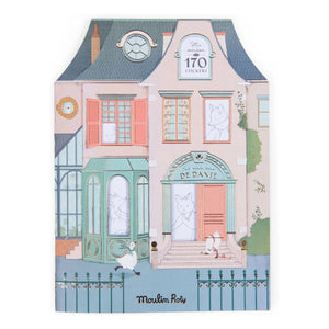 Moulin Roty - Libro de pegatinas - La petite école de danse