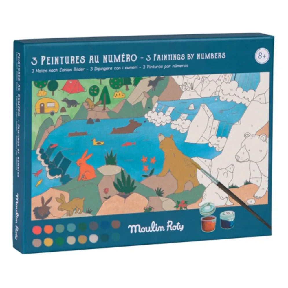 Moulin Roty - Pintar por números L'explorateur