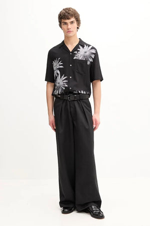 Camisa de lino AllSaints FLORAZE