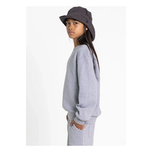 Smallable Kid - Milo Shorts de algodón orgánico | Gris jaspeado