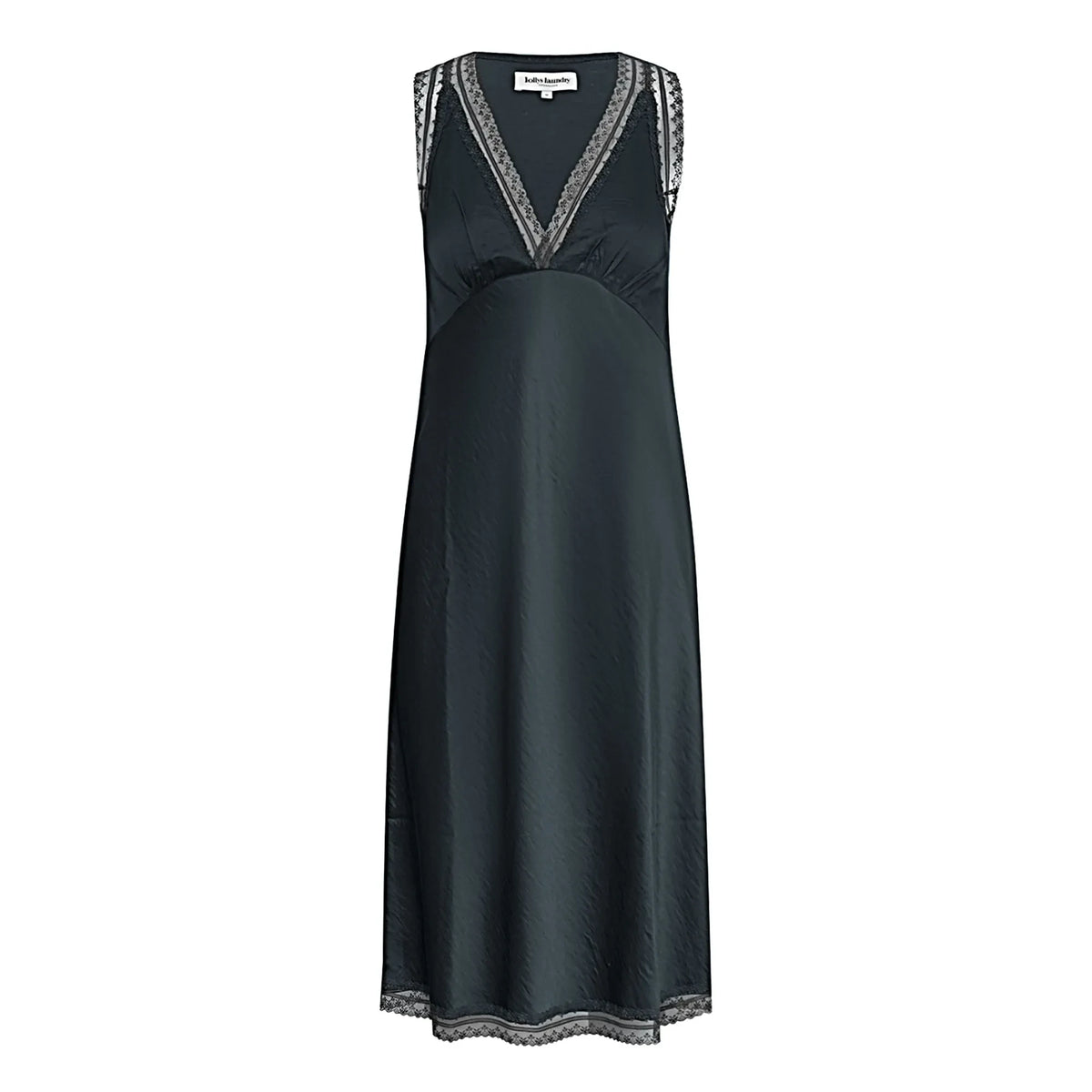 Lollys Laundry - Vestido Clari | Negro Lavado