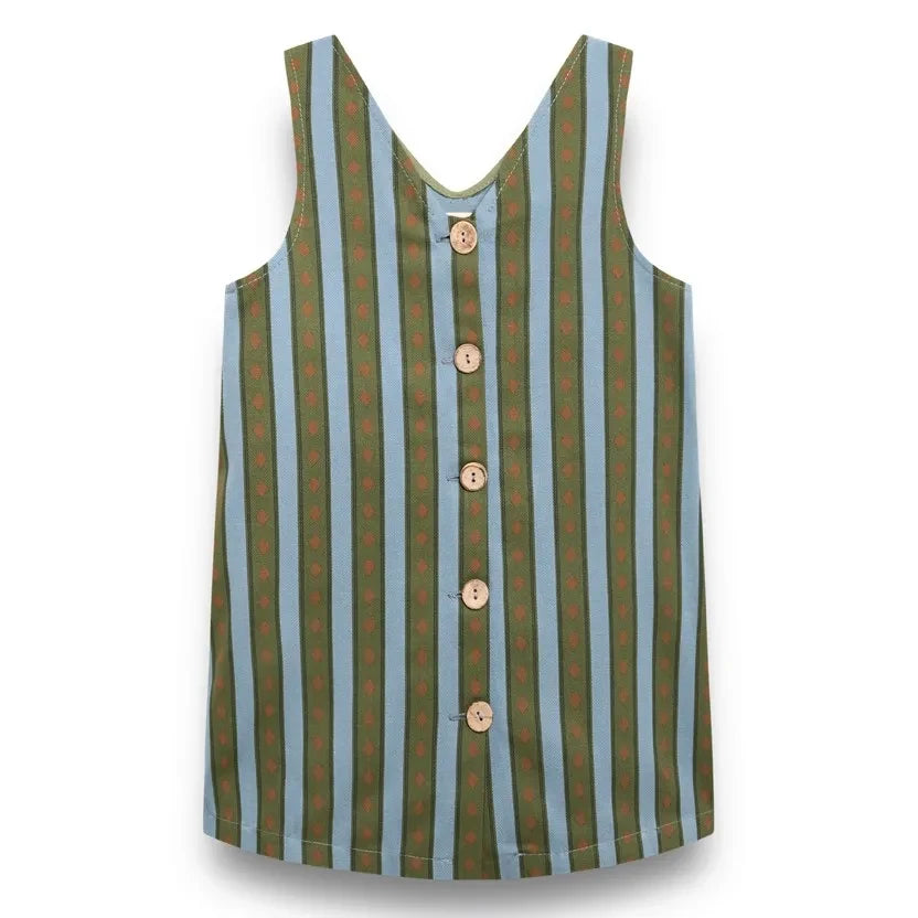 birinit - Vestido Levantino Rayas | Verde