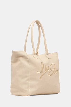 Liu Jo Bolso Shopper de Algodón para Mujer