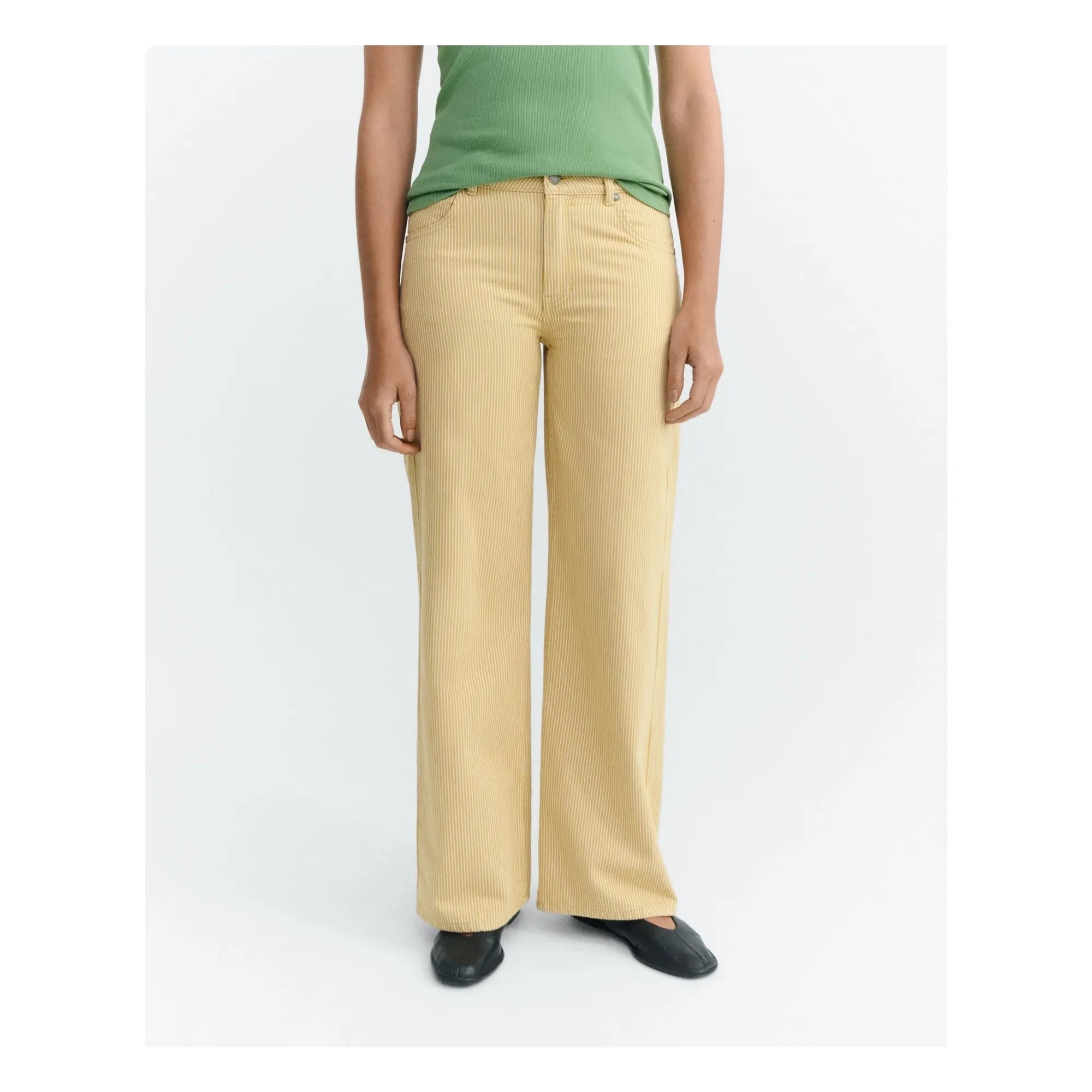 Thinking Mu - Nogan Kettan Pantalones de algodón orgánico | Beige