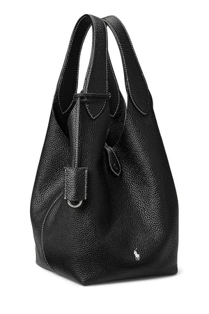 Bolso tote de cuero Polo Ralph Lauren