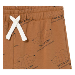 Tinycottons - Tiny & Tiny pantalón deportivo de algodón orgánico | Marrón