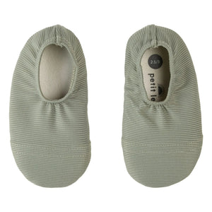 Petit Lem - Zapatillas de agua con protección UV de fibra reciclada texturizada | Verde