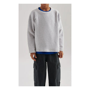 American Vintage - Sudadera Atubay | Blanco jaspeado