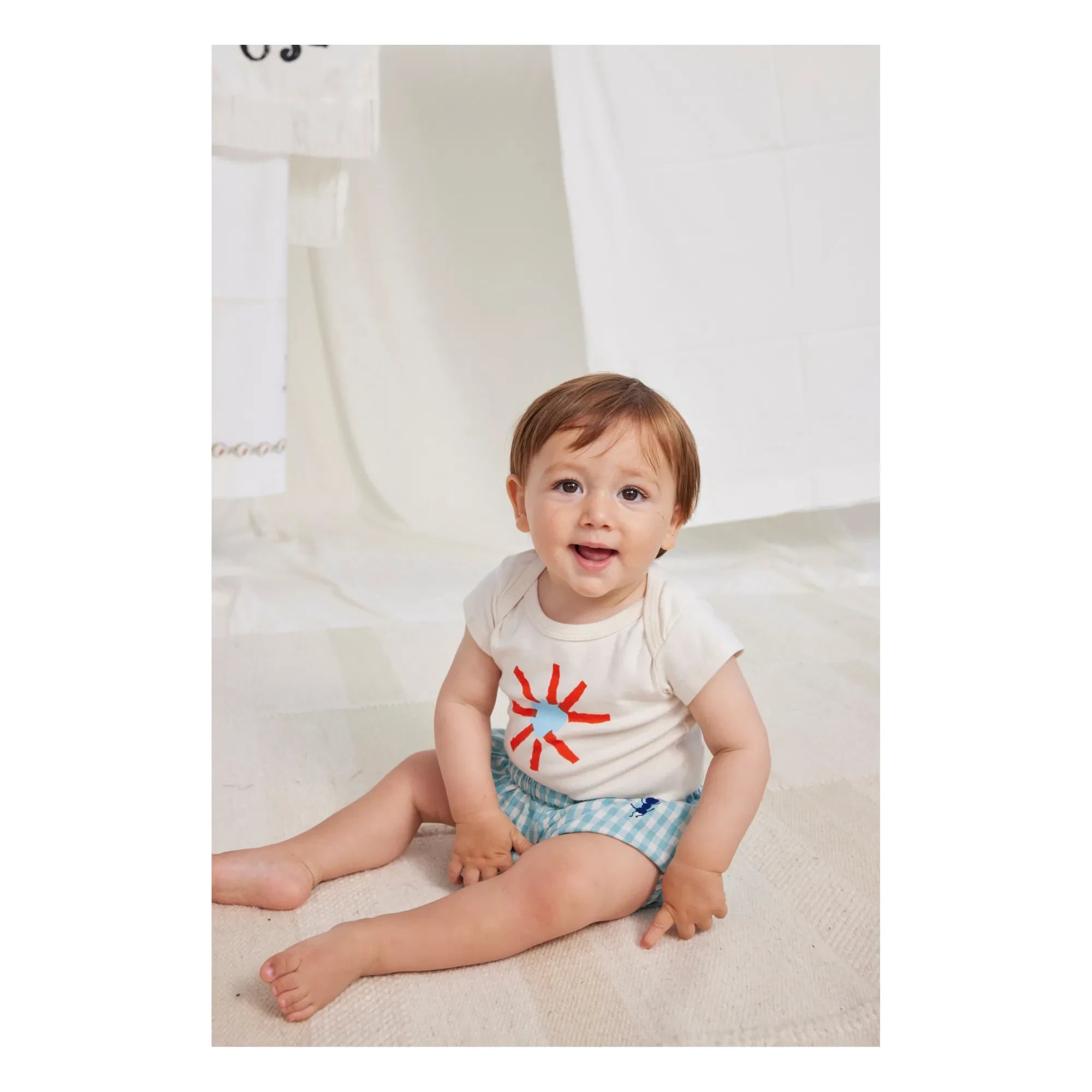 Bobo Choses - Braguita Vichy | Azul Claro