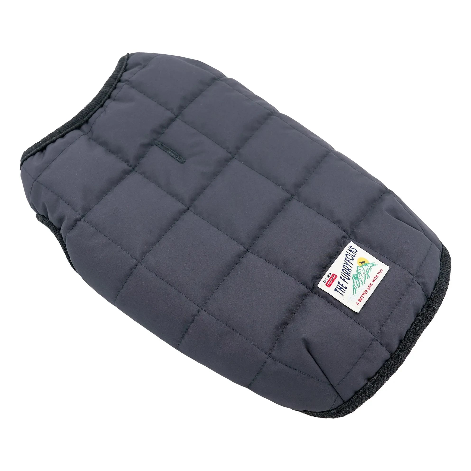 The Furry Folks - Chaqueta inflable reversible | Negro