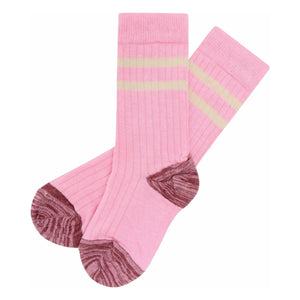 FUB - Juego de 2 pares de calcetines de tenis | Rosa caramelo
