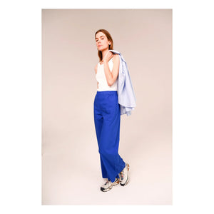 Sacrécoeur - Pantalones Lola Magna Popelina | Azul