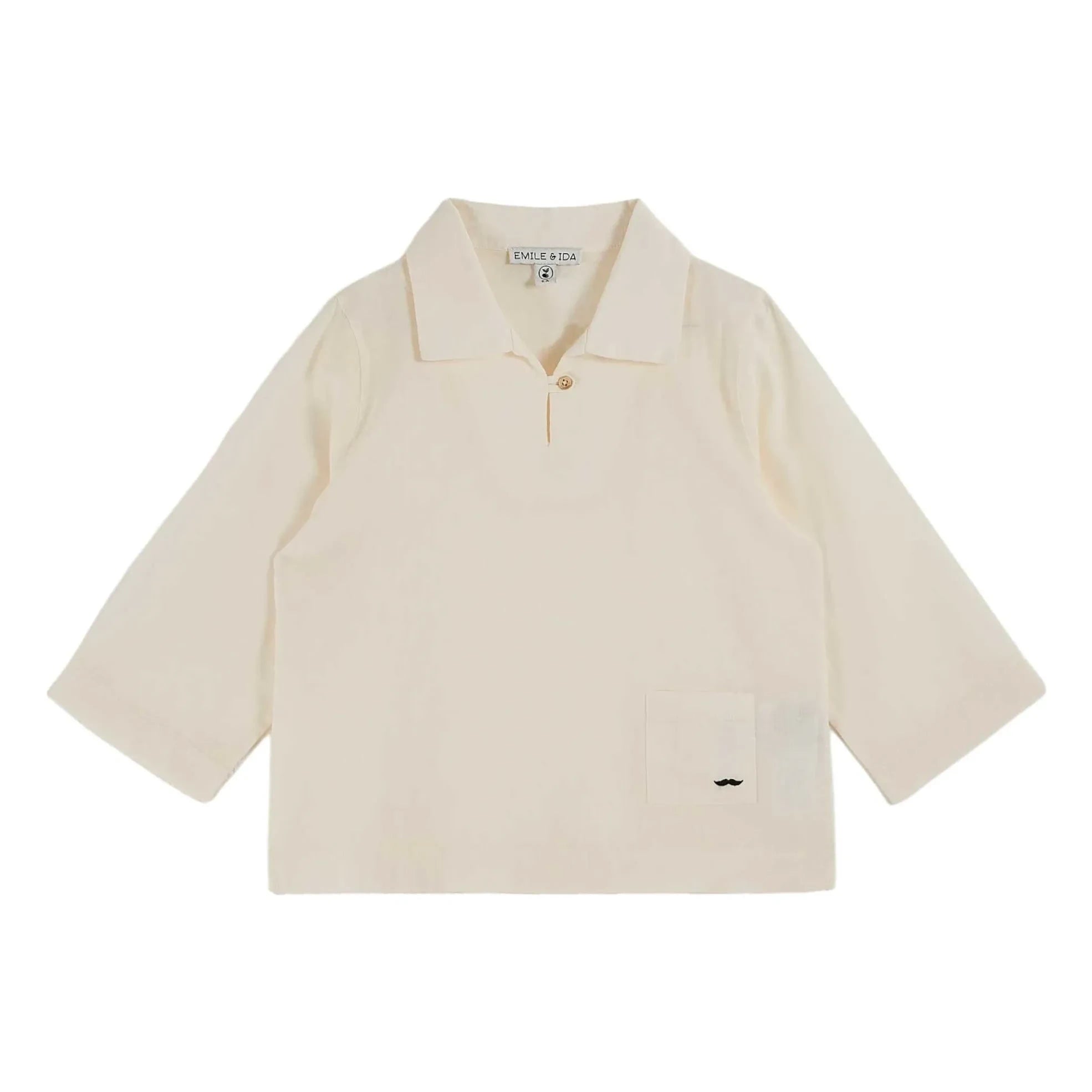 Emile et Ida - Camisa de lino | Crudo