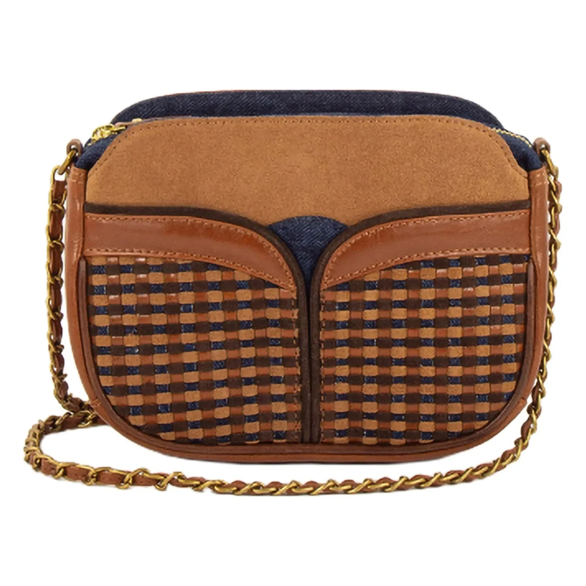 Sessùn - Bolso de cuero Divine | Camel