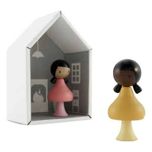Clicques - Ruby & Coco ahşap figürler