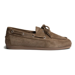 Posa - Zapatos náuticos de ante | Chocolate