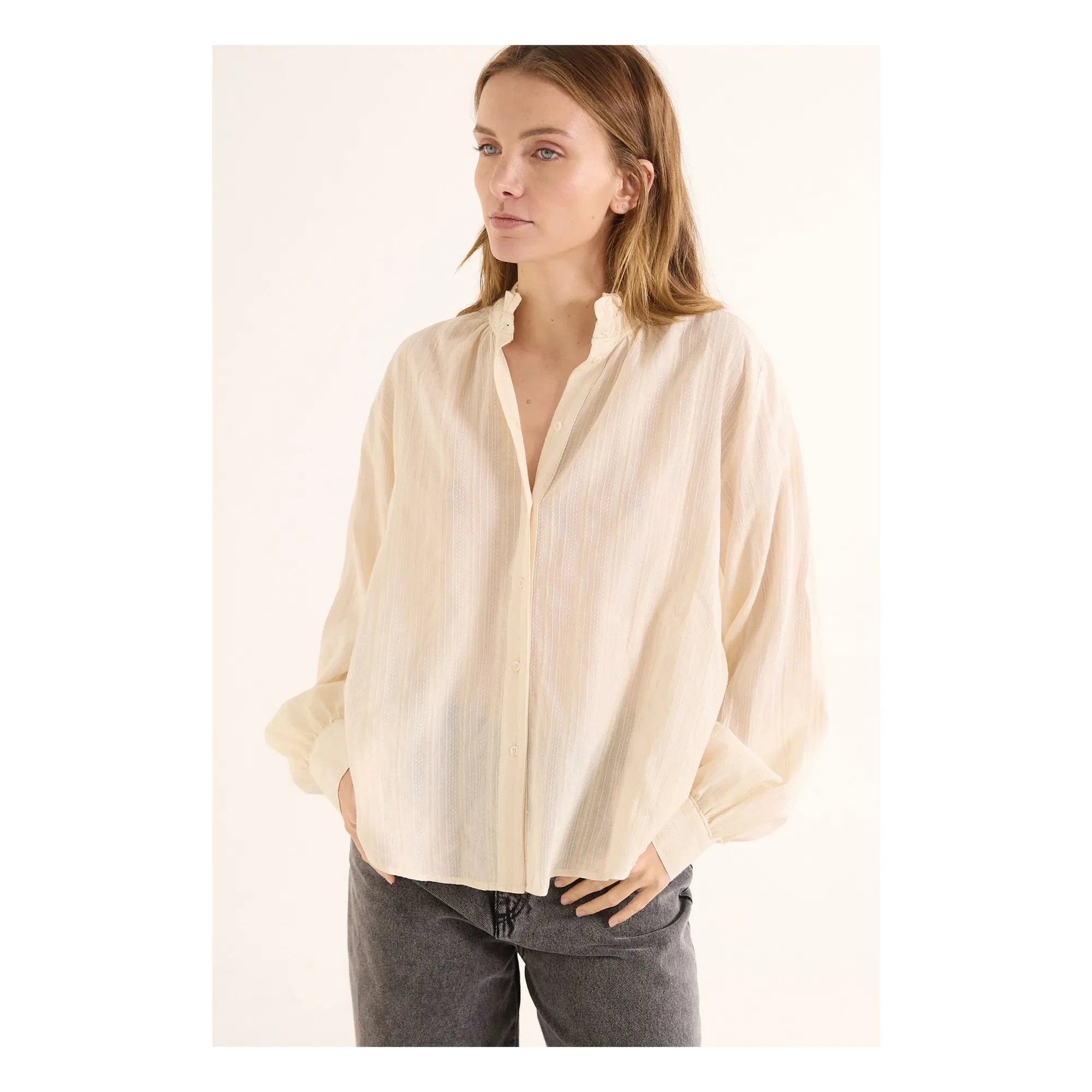 Sacrécoeur - Blusa Soline Bloss | Crudo