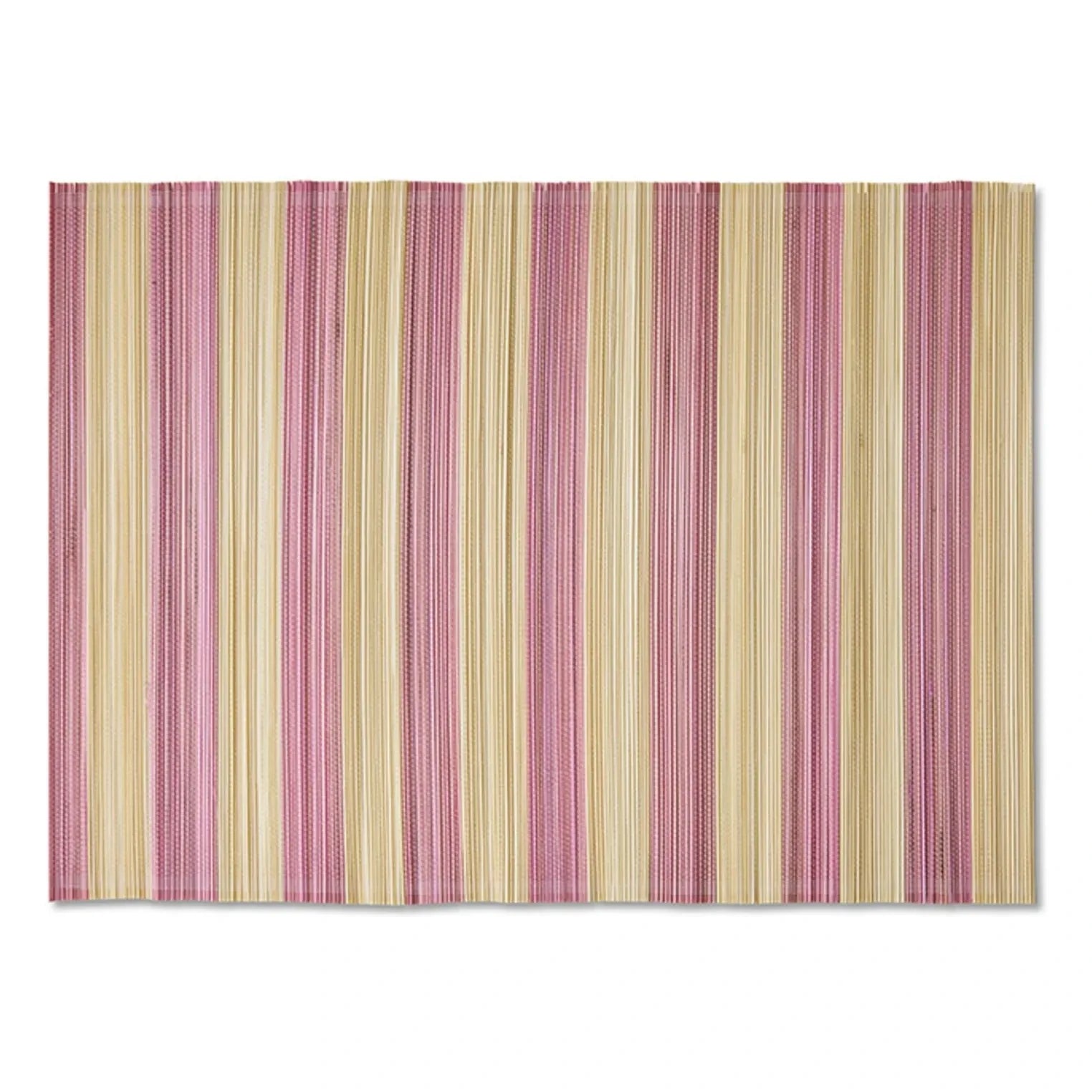 HKliving - Plato individual de bambú | Rosa