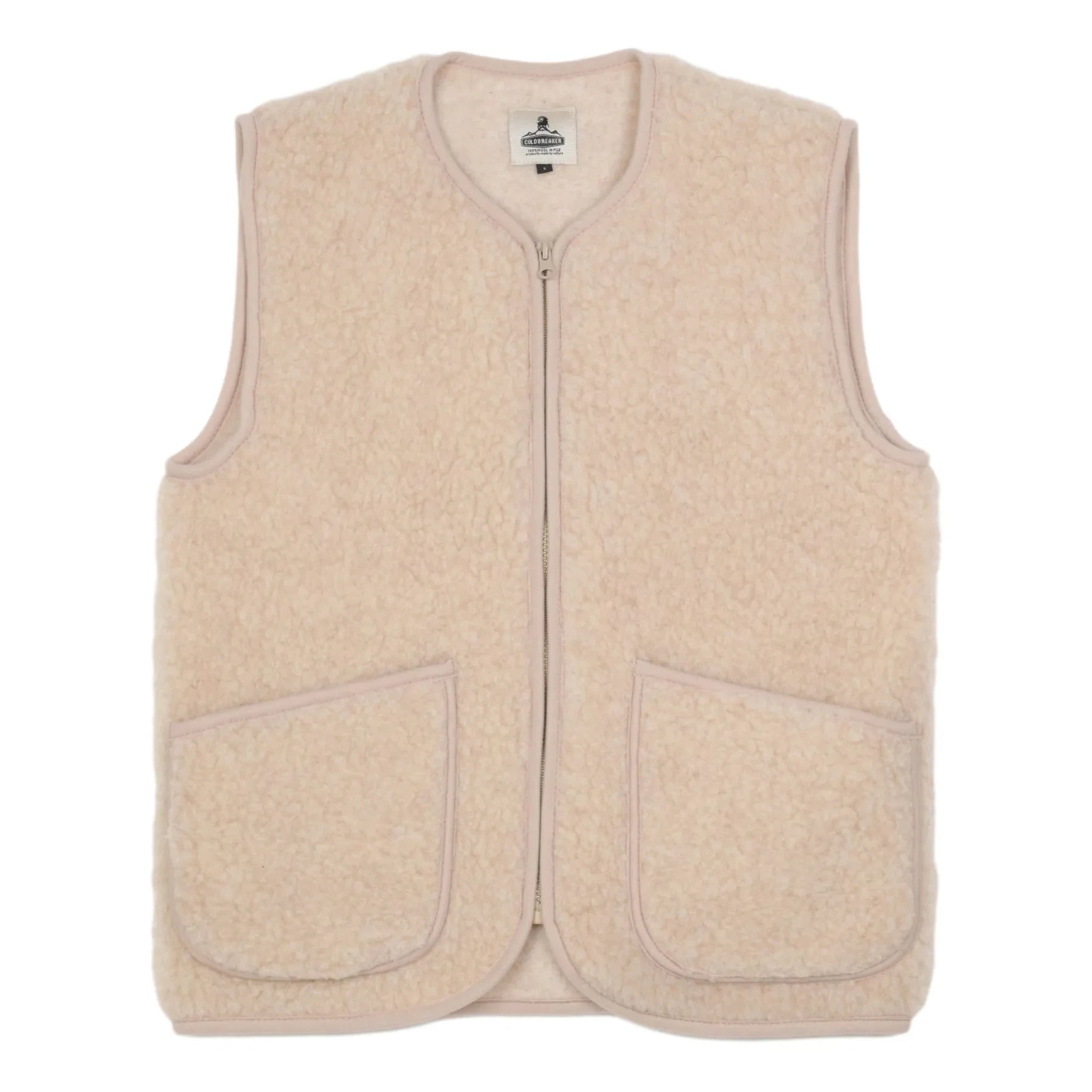 Coldbreaker - Chaleco sin mangas Pepitko | Beige