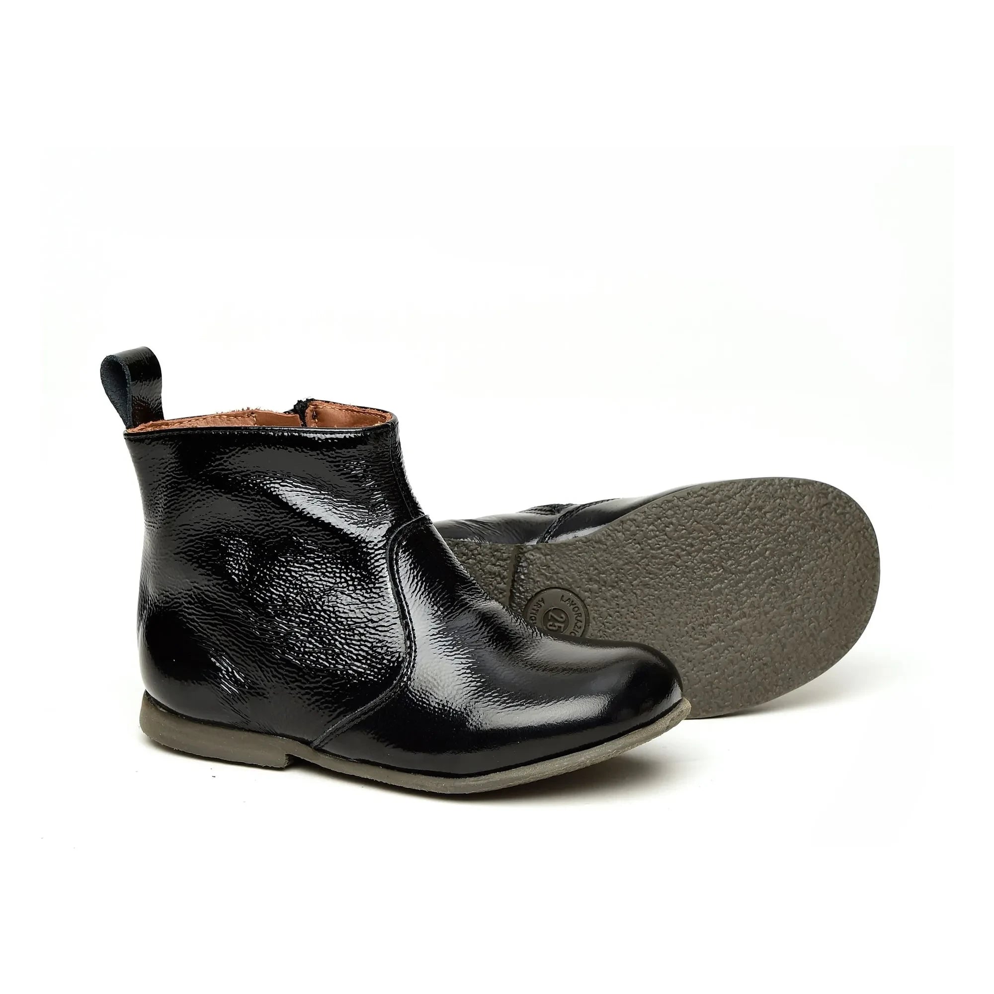 Pèpè - Botines con cremallera | Negro