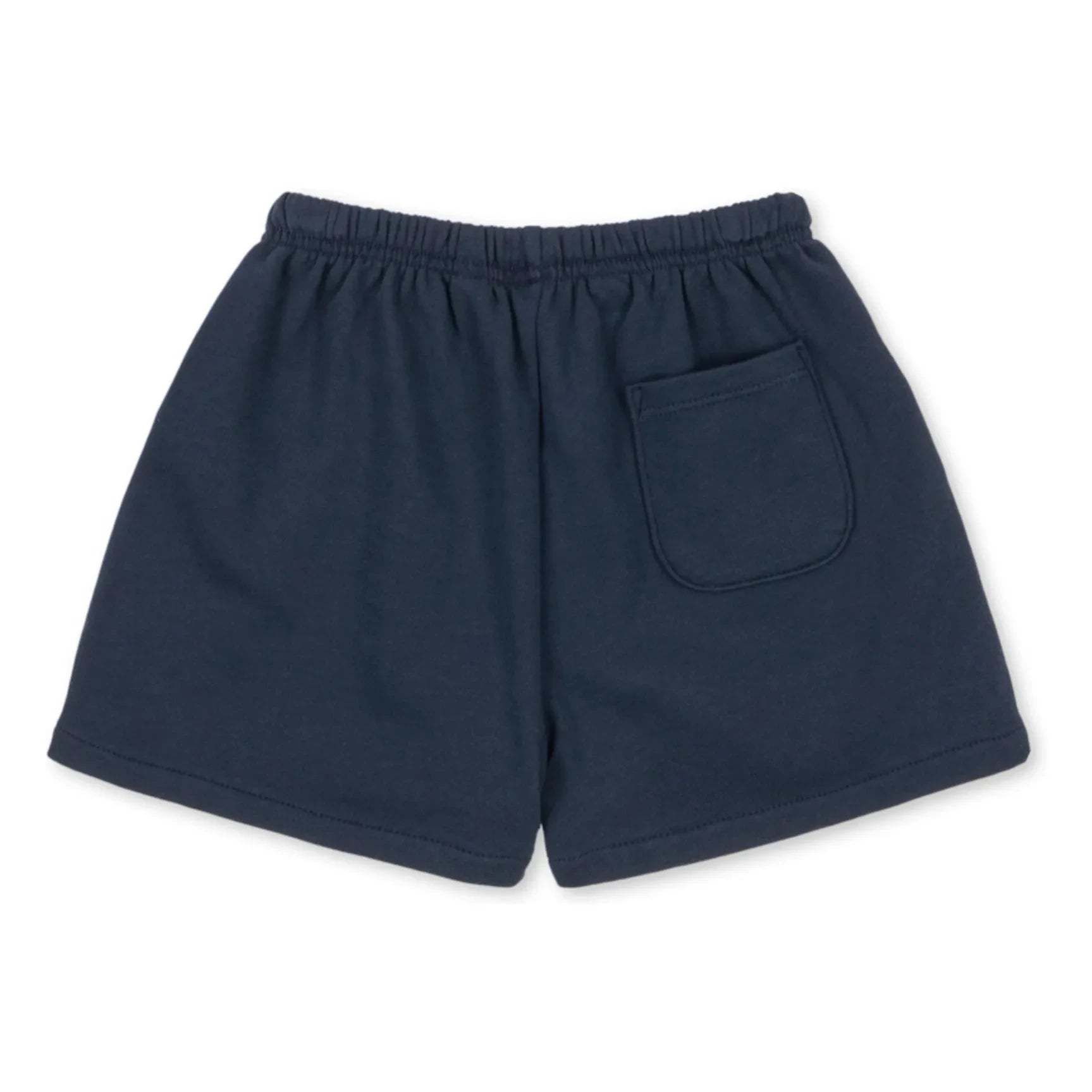 Konges Sløjd - Shorts de felpa con lunares de algodón orgánico unisex | Azul oscuro