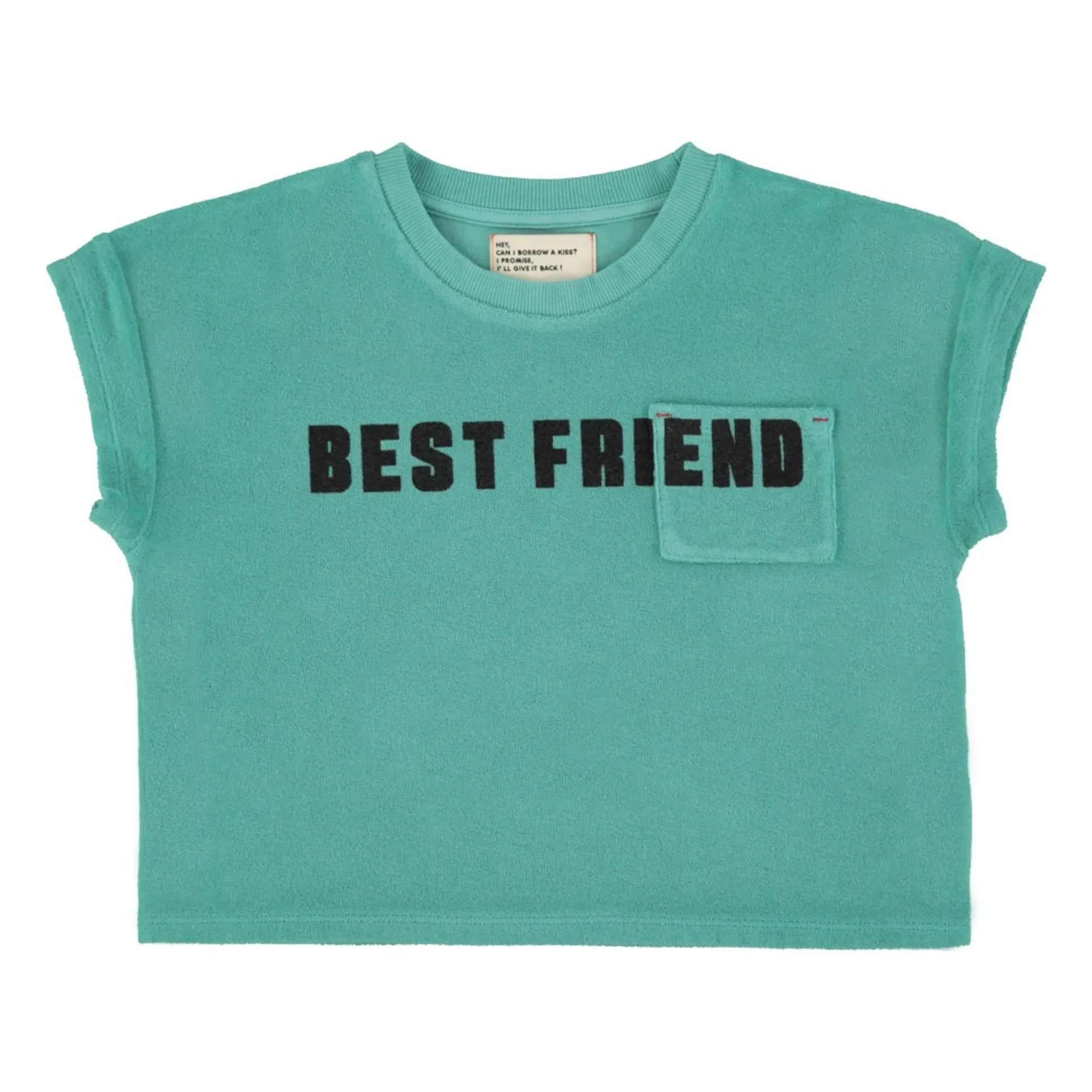 Piupiuchick - Camiseta Best Friends | Turquesa