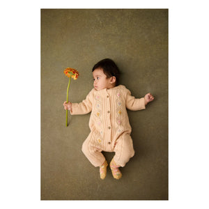 Louise Misha - Calcetines altos Chelie Fleurie | Honey