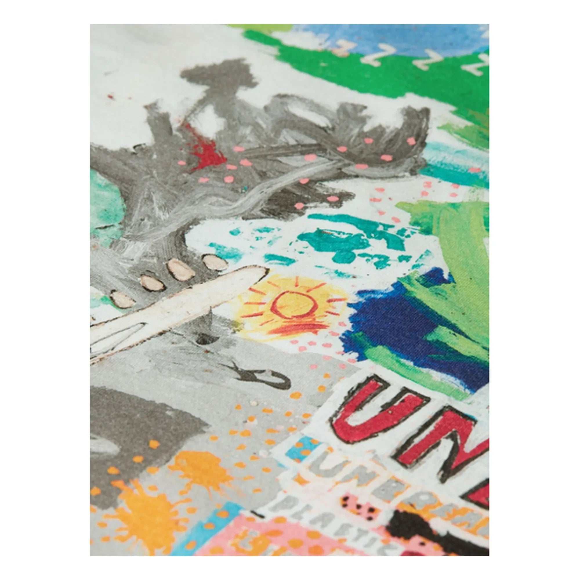 Scotch & Soda - Camiseta Basquiat Unbreakable | Blanco