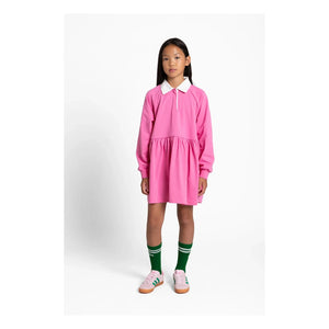 Vestido polo Camelia de Smallable Kid | Rosa caramelo