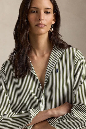 Polo Ralph Lauren Camisa de algodón para mujer
