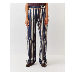 Diega - Pimao Pantalón a Rayas | Azul Marino
