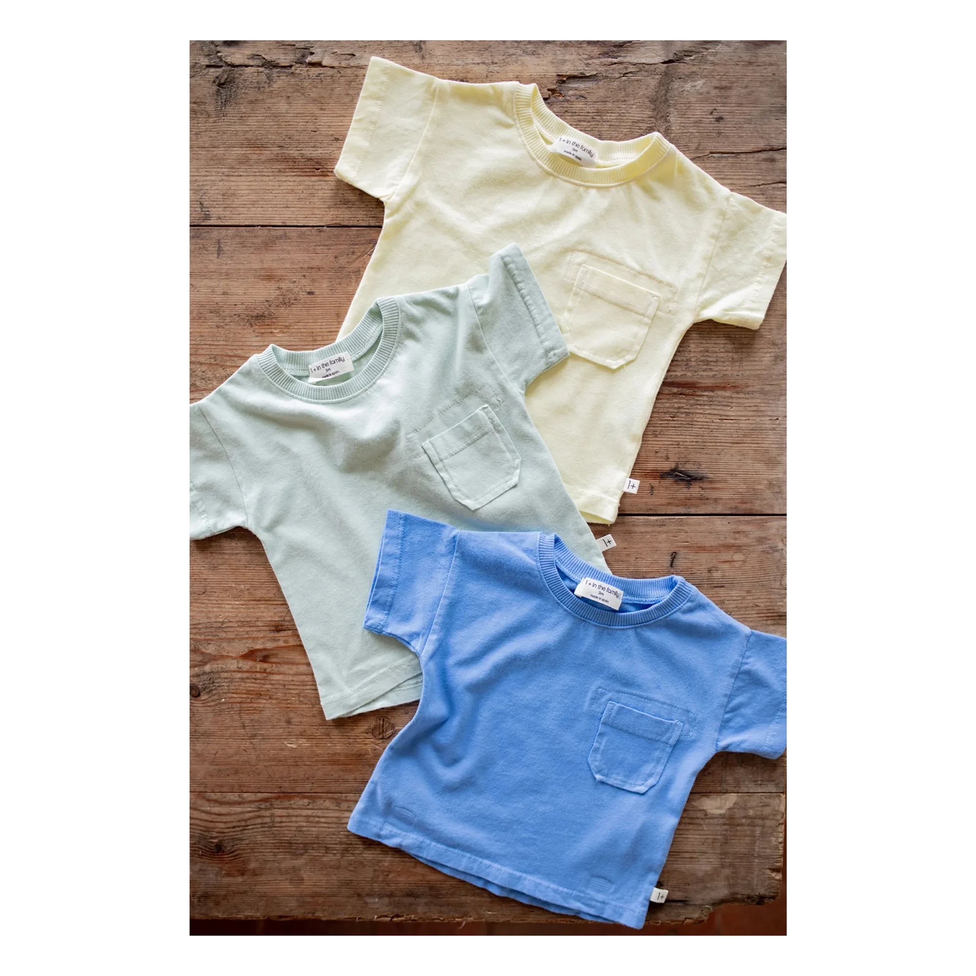 1+ in the family - Camiseta Formentera | Verde almendra