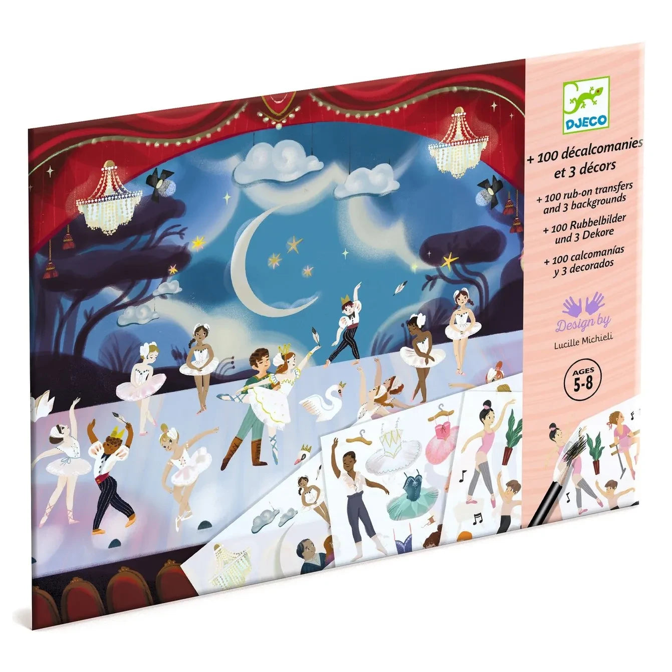 Djeco - Operadaki Küçük Fareler Çıkartmaları