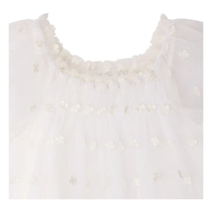 Bonpoint - Vestido de tul Lisabeth | Blanco