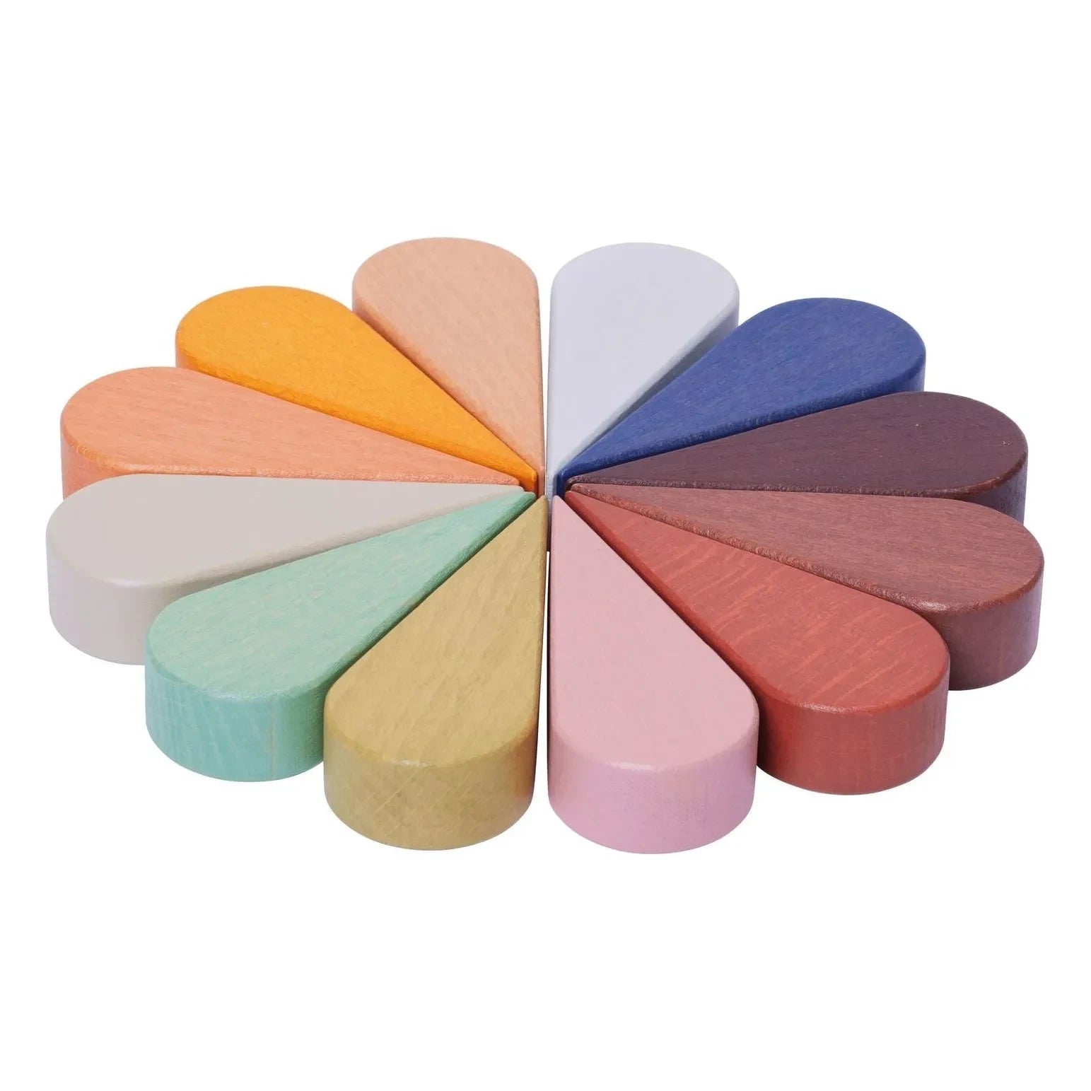 Ferm Living Kids - Bloques de madera Petal
