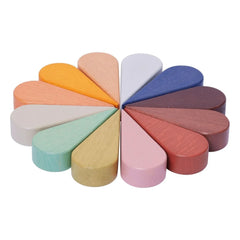 Ferm Living Kids - Bloques de madera Petal