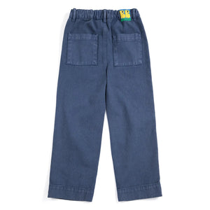 Bobo Choses - Pantalón Parche de Algodón Orgánico | Azul