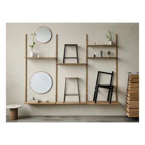 Frama - Espejo de madera CM1 redondo | Roble