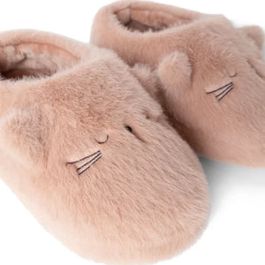 Liewood - Pantuflas de gato Aviaja hechas con fibras recicladas | Rosa