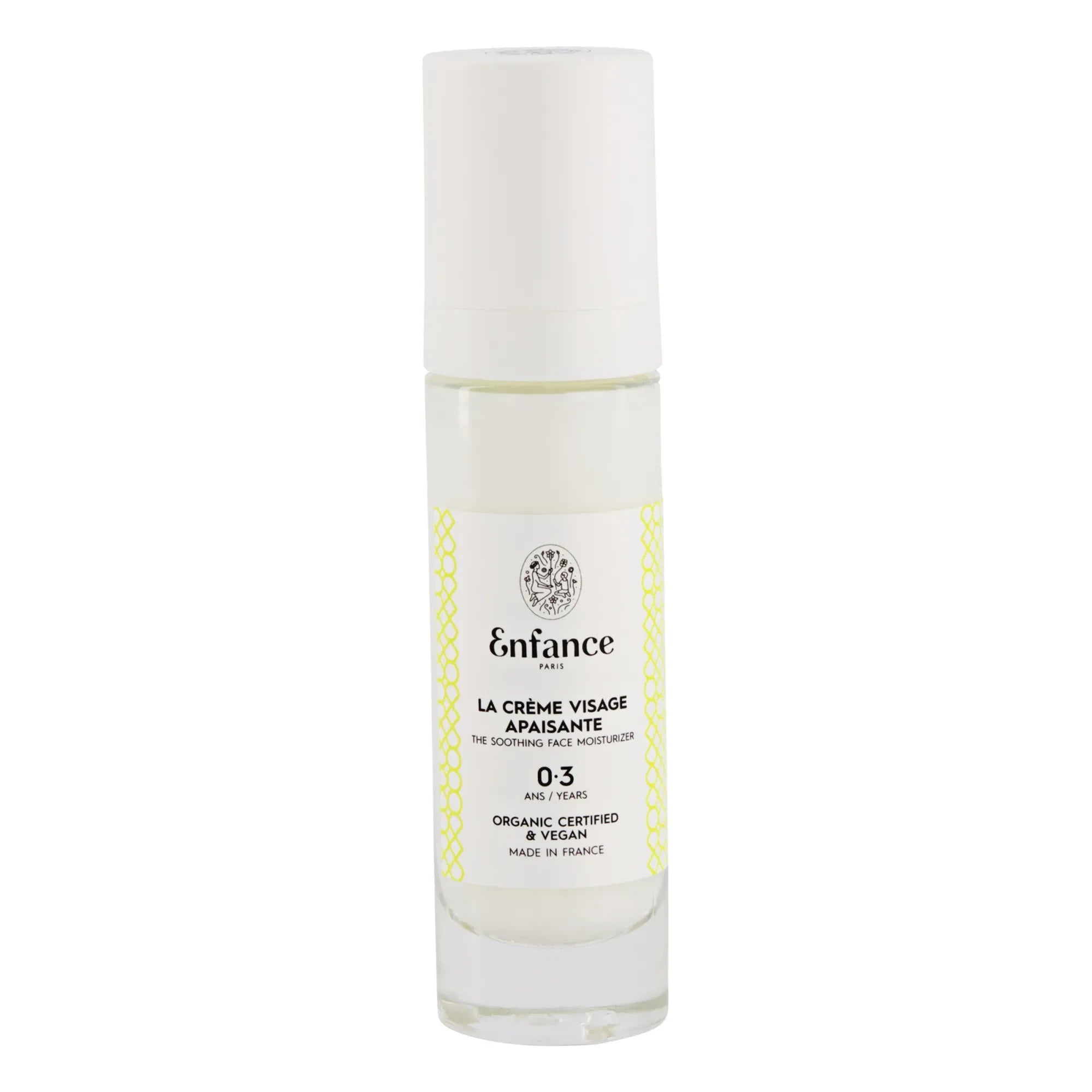 Enfance Paris - Crema Facial Calmante Bebés 0-3 años - 50 ml