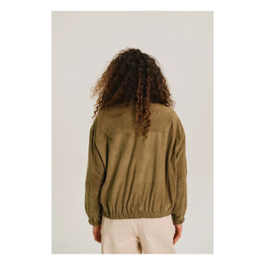 Sacrécoeur - Lise Chaqueta de cuero | Caqui