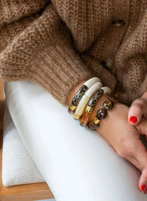 Parabaya - Pulsera de Cacao Bombom | Marrón
