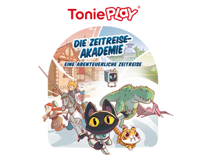 Tonies - Academia de Viajes en el Tiempo en Alemán: ¡un viaje en el tiempo para los jóvenes exploradores! - Tonieplay