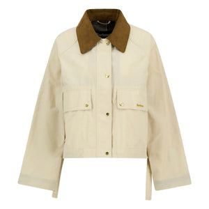 Barbour - Chaqueta impermeable Medland | Crema